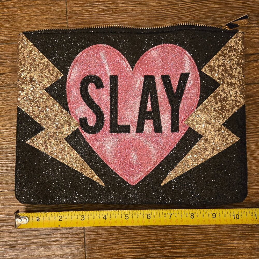 NEVER USED Glitter Clutch